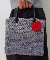 Bloom ribbon yarn bag